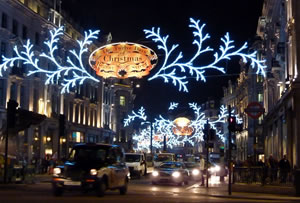 London Christmas Taxi Tour